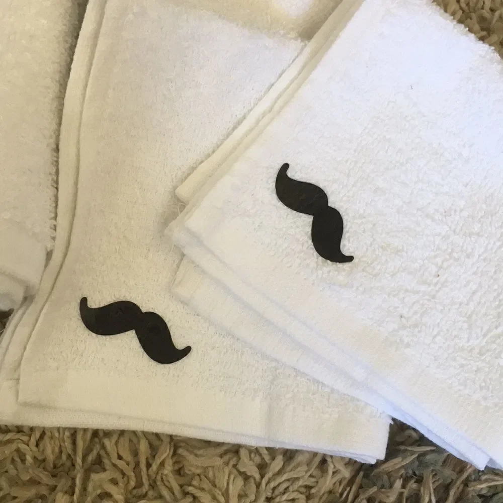 4 Piece simple essentials His Cotton Towel Set